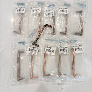 11-Modern Copper Cabinet Handle Pulls 4.25” NWT  Elegant Look